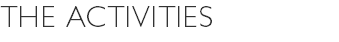 The Activities
